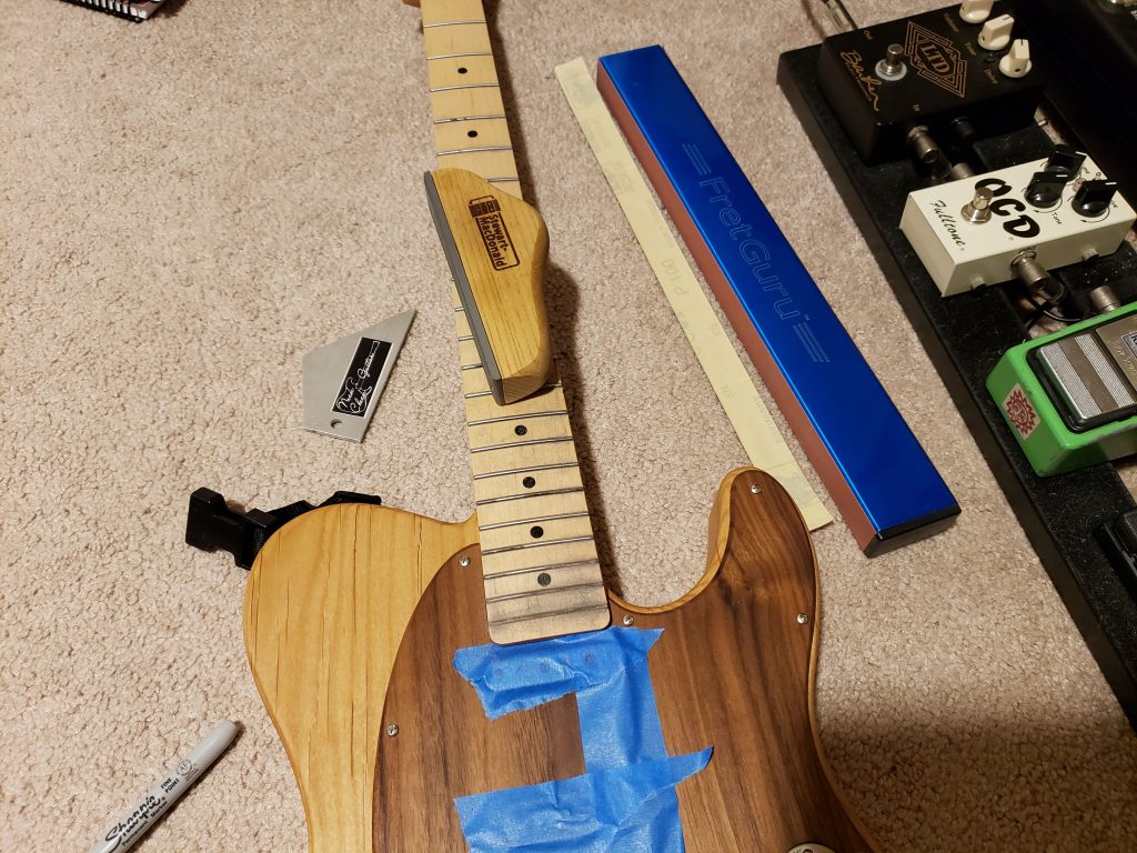 warmoth fret leveling